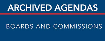 Archived Agendas