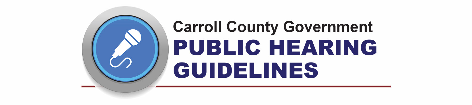 Public Hearing Guidelines