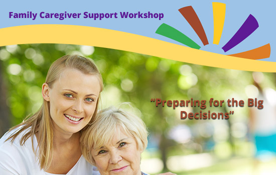 “Preparing for the Big Decisions”