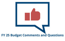 Ask a question regarding the budget